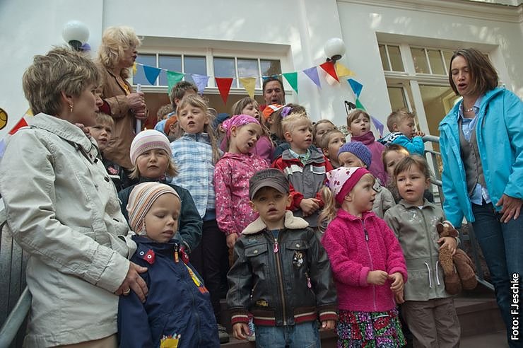 Neugierig auf den Sonnenschein