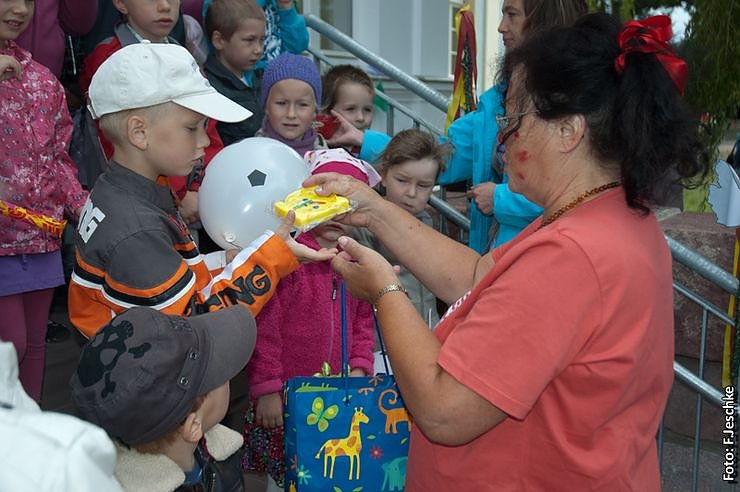 Neugierig auf den Sonnenschein