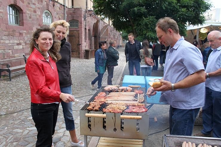 Grillen in Heringen
