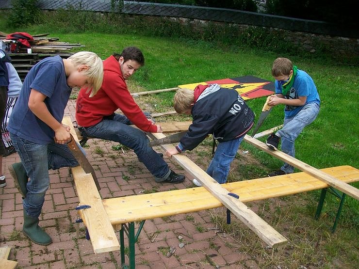 Flei&szlig;ige Handwerker