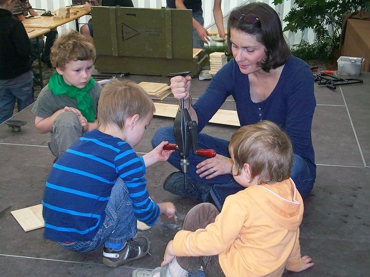 Handwerker Camp des KILA