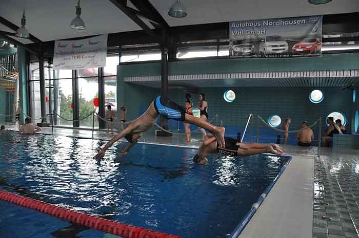 Schulanfangsparty im Badehaus
