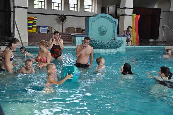 Schulanfangsparty im Badehaus