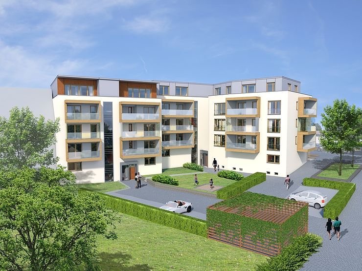 Der neue Kornmarkt - Blick in den Hof