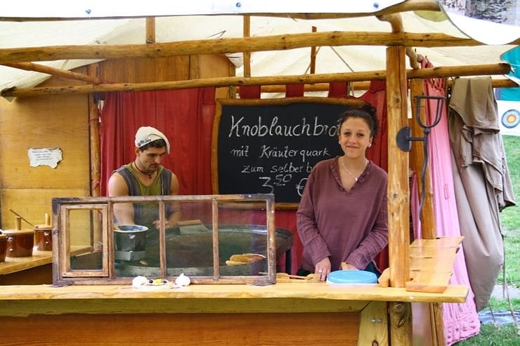 Mittelalter auf der Burg Lohra