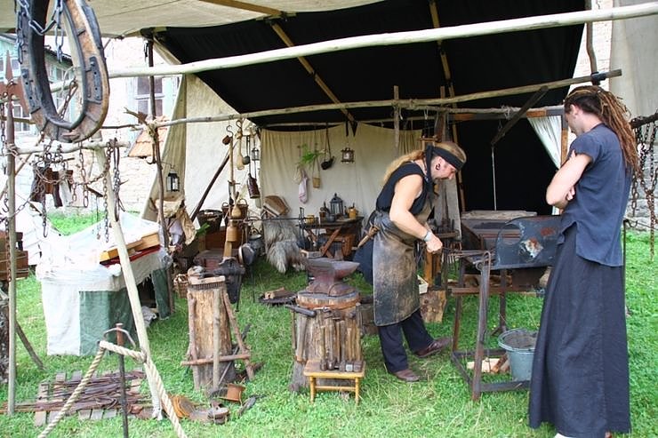 Mittelalter auf der Burg Lohra