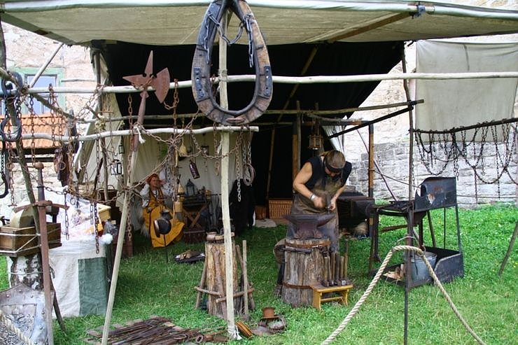 Mittelalter auf der Burg Lohra