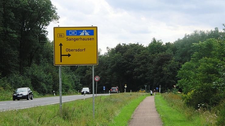 Die letzte Etappe von West nach Ost