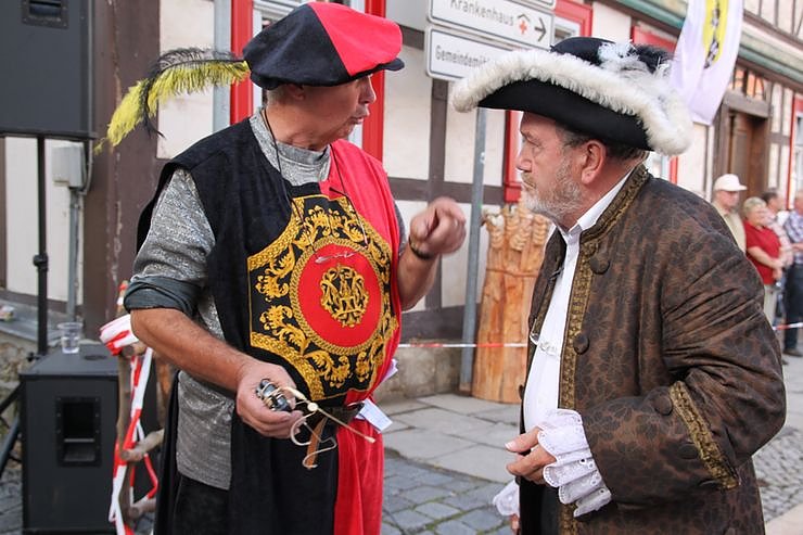 Enth&uuml;llung in Bleicherode