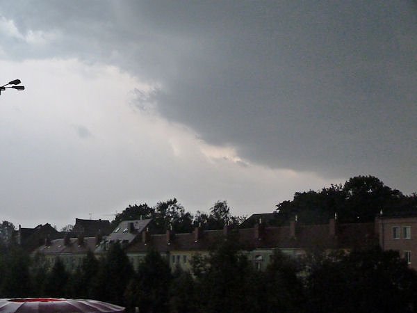 Unwetter &uuml;ber Nordhausen