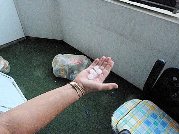 Unwetter &uuml;ber Nordhausen