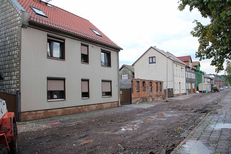 Unwetter in der Grenzstra&szlig;e