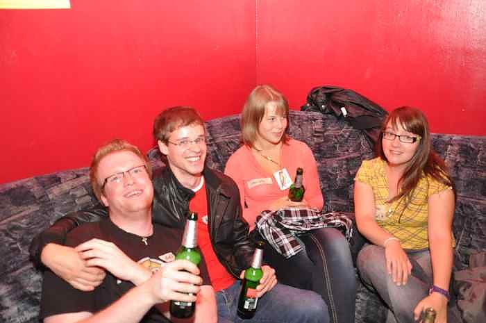 Kennlernparty in FH Nordhausen