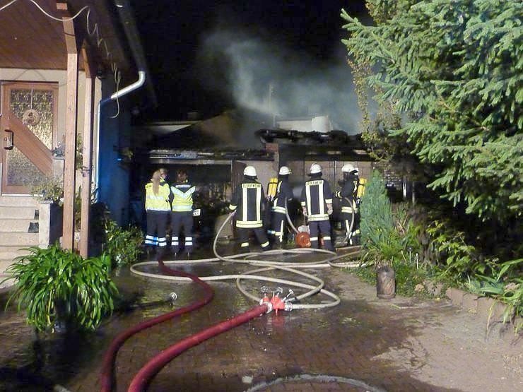 Feuer in Gro&szlig;wechsungen