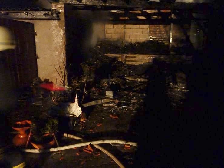 Feuer in Gro&szlig;wechsungen