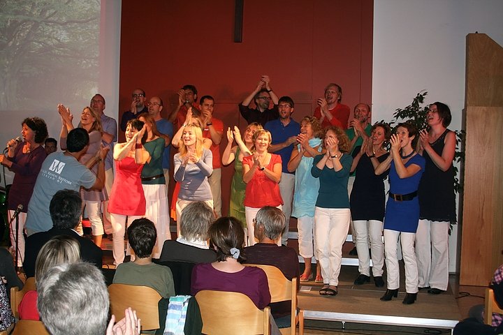Tolle Musik in der Kirche