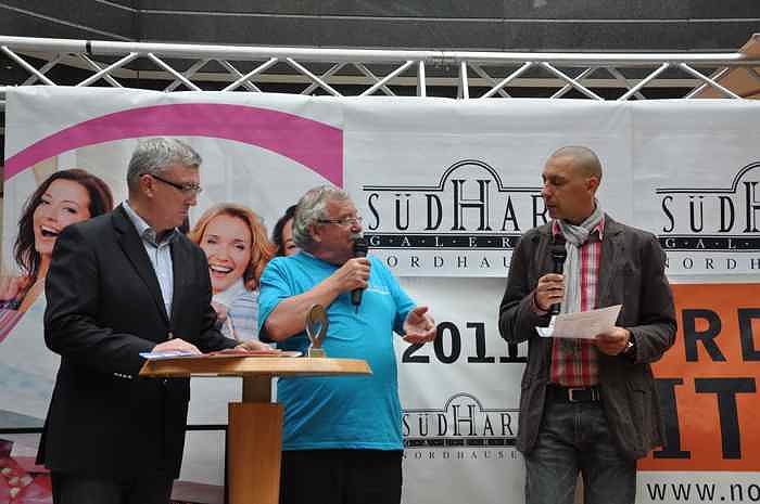 Siegerehrung in der Galerie