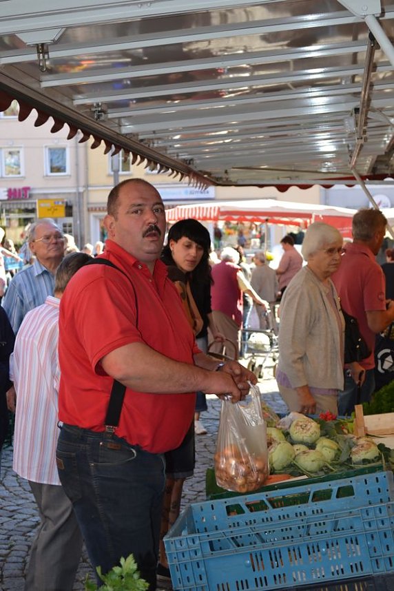 Unterwegs auf dem Markt