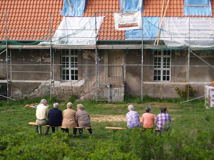 Geld f&uuml;r Leimbacher Kirche