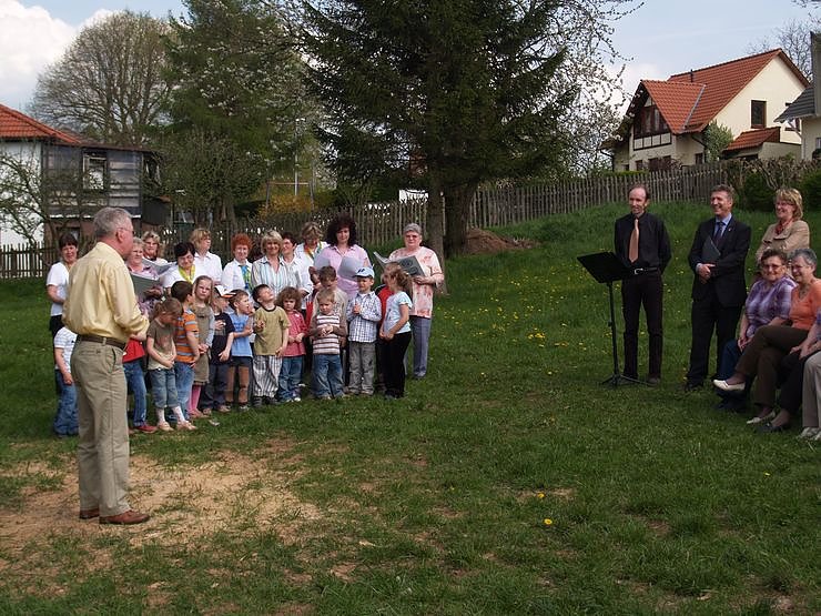 Geld f&uuml;r Leimbacher Kirche
