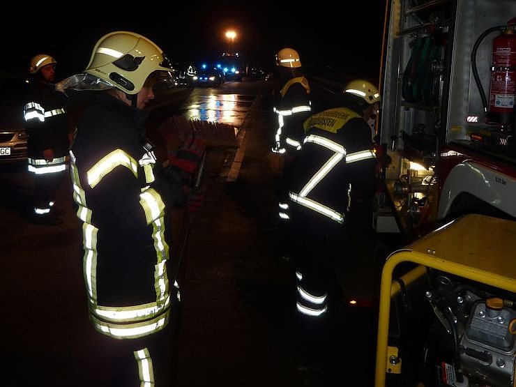 Crash auf der Autobahn