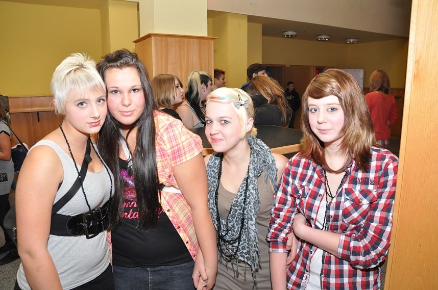 Junge Party im Klubhaus