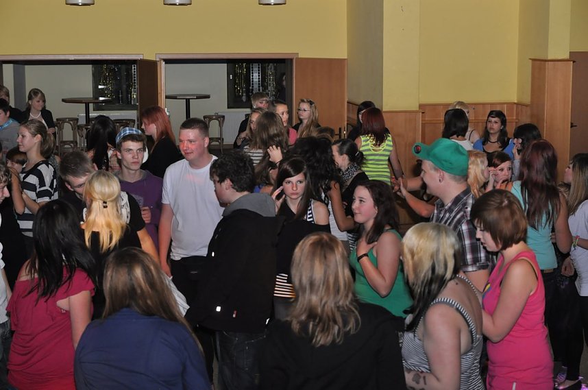 Junge Party im Klubhaus