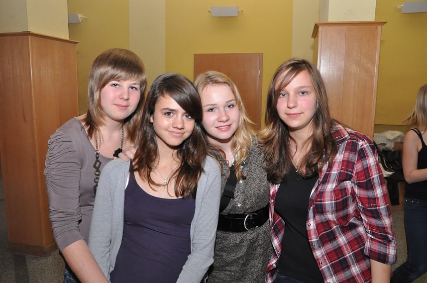 Junge Party im Klubhaus