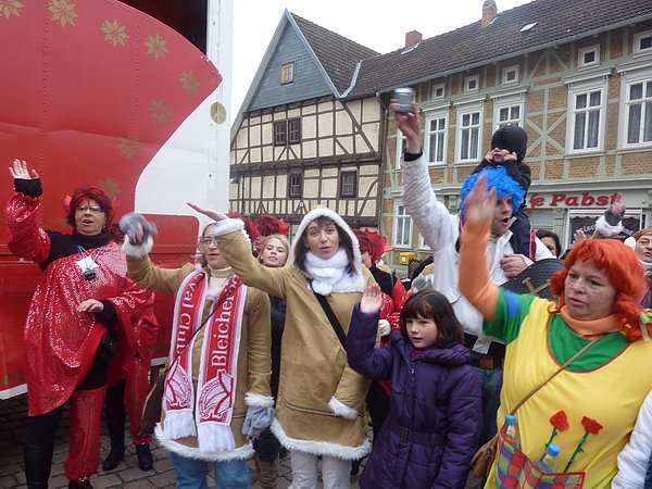 Faschingsauftakt in Bleicherode