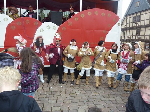 Faschingsauftakt in Bleicherode