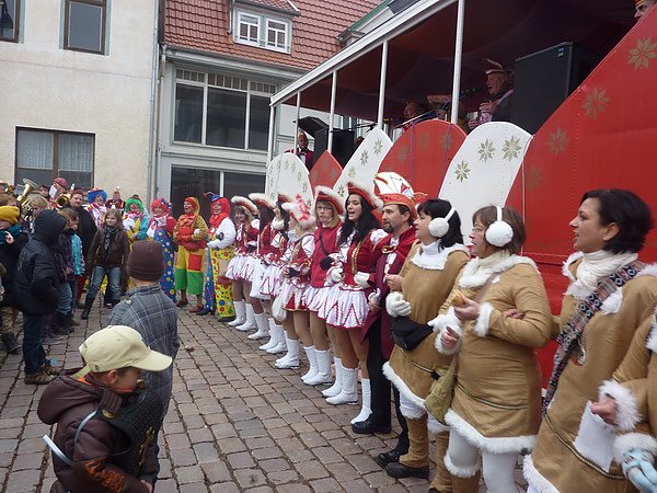 Faschingsauftakt in Bleicherode