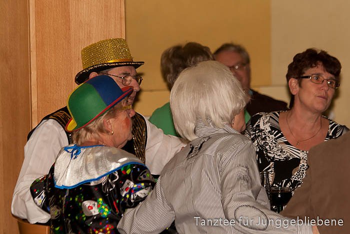 Faschingstanztee im Klubhaus