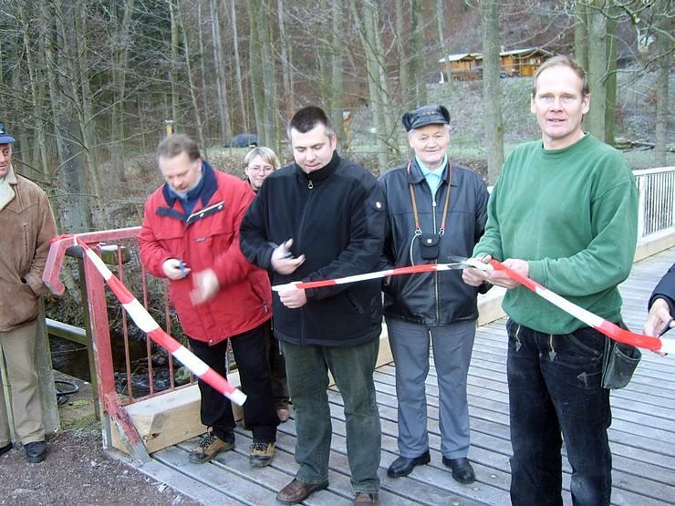 Br&uuml;cke eingeweiht