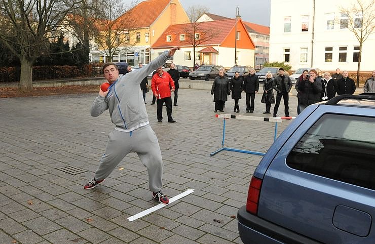 Indoor wird vorbereitet