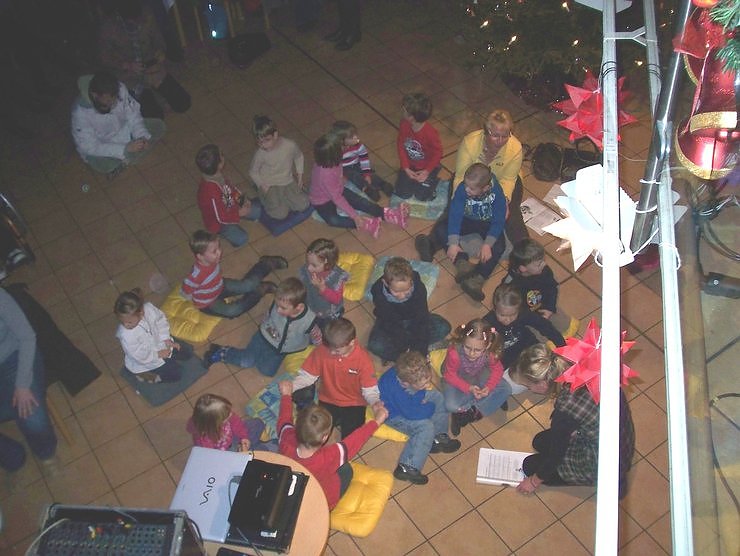 Strahlende Kinderaugen in S&uuml;lzhayn