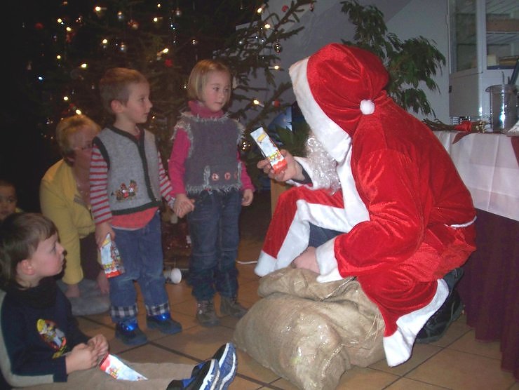 Strahlende Kinderaugen in S&uuml;lzhayn