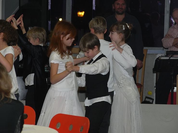 Geburtstagsempfang auf der Baustelle