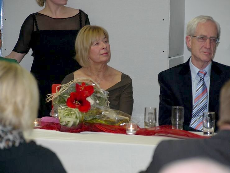 Geburtstagsempfang auf der Baustelle