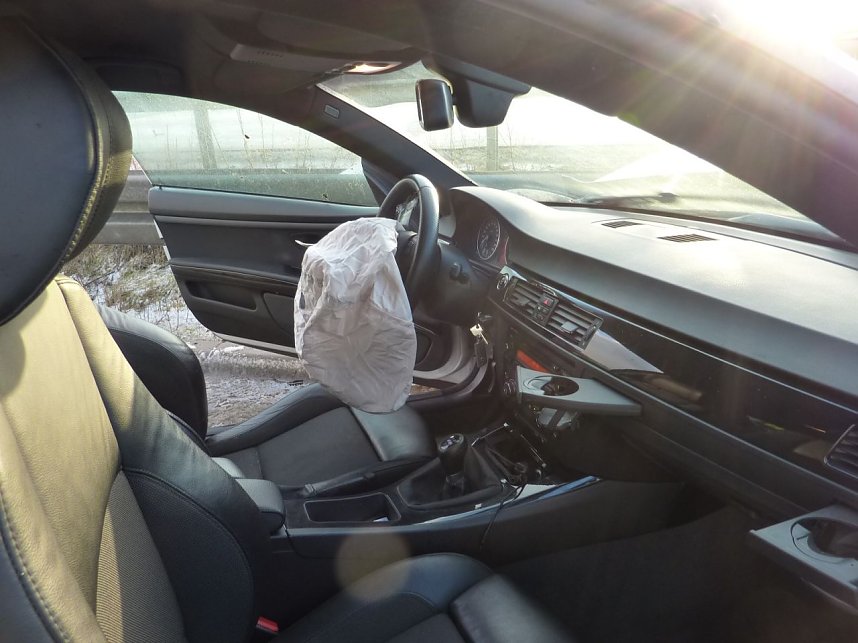 Crash auf der Autobahn