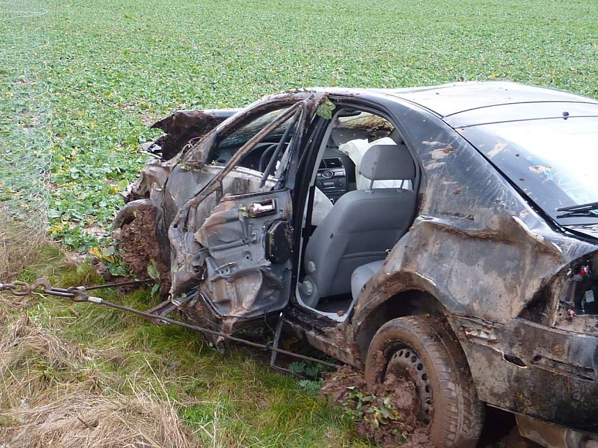 Crash auf der Autobahn