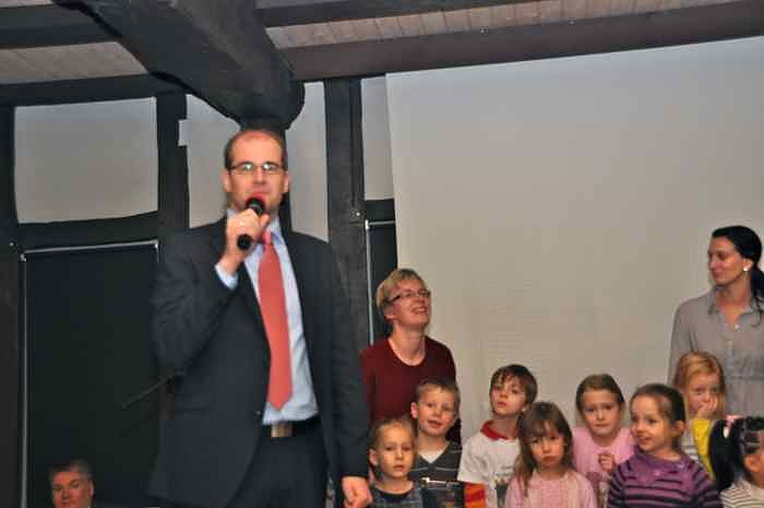 Der B&uuml;rgermeister ist 40 Jahre