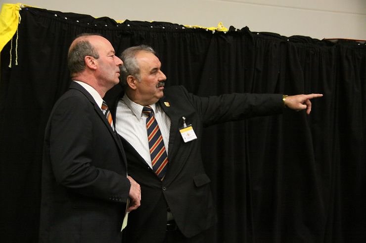 Span und Spannung unterm Hallendach