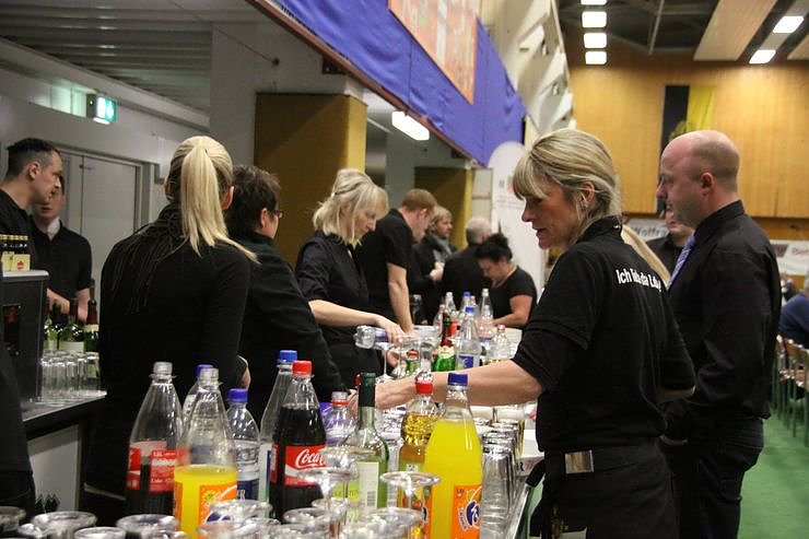 Span und Spannung unterm Hallendach