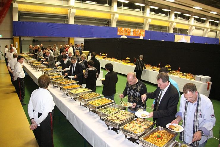 Span und Spannung unterm Hallendach