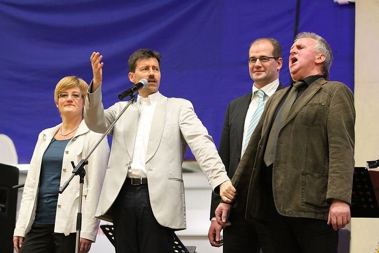 Span und Spannung unterm Hallendach