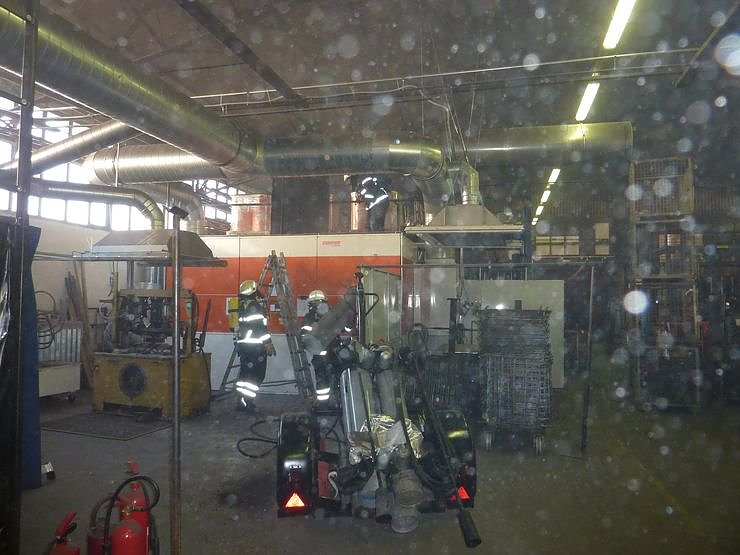 Brand in Filteranlage