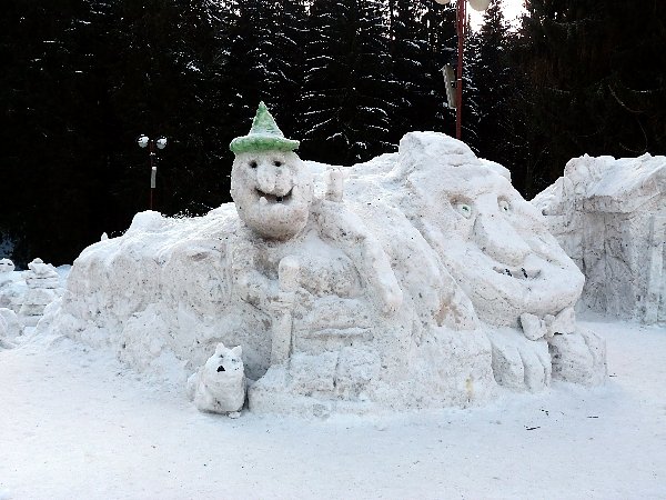 Ein Traum aus Eis und Schnee