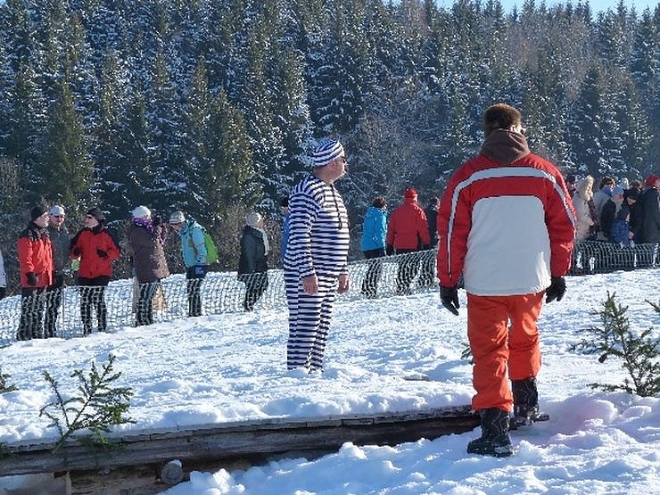 Skifasching in Tanne