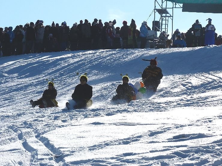 Skifasching in Tanne