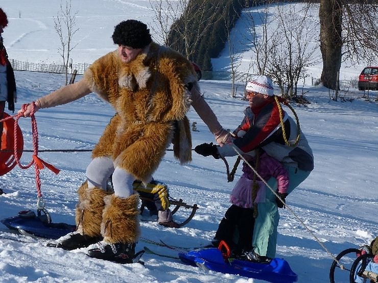 Skifasching in Tanne